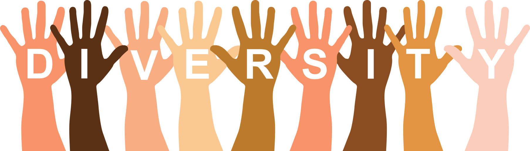 diversity hands concept