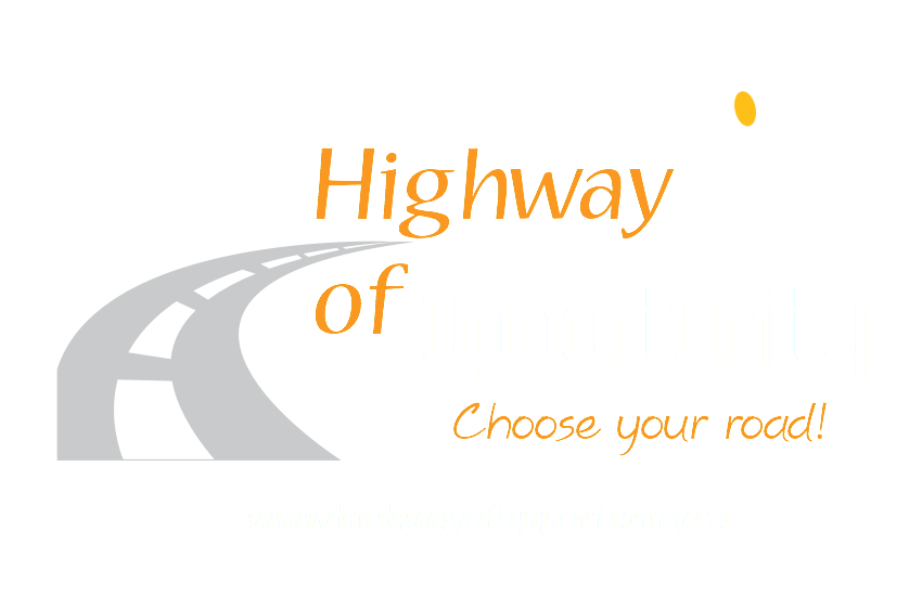 Highway of Opportunity Logo - Choose your road!